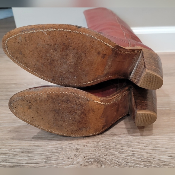 Vintage 80's Frye Boots 6.5 B. More Of A Size 6 Would Be Best. - Picture 11 of 16